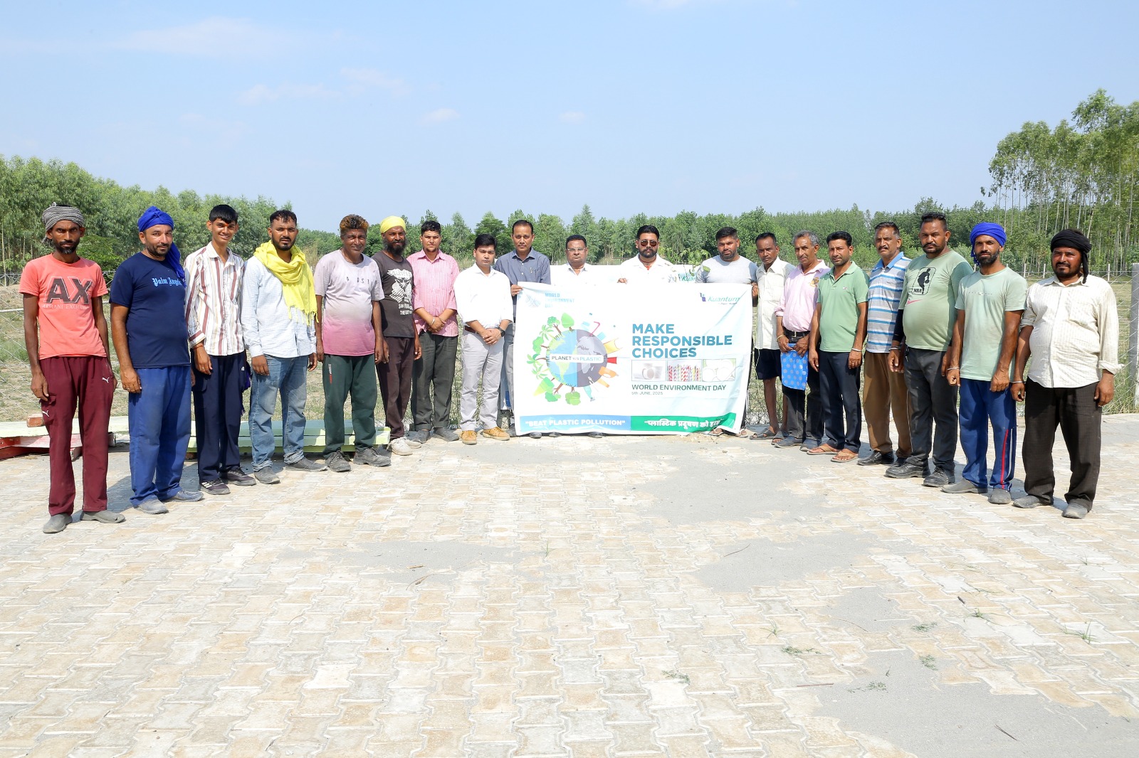 Quantum Papers Limited, Saila Khurd celebrated World Environment Day.
